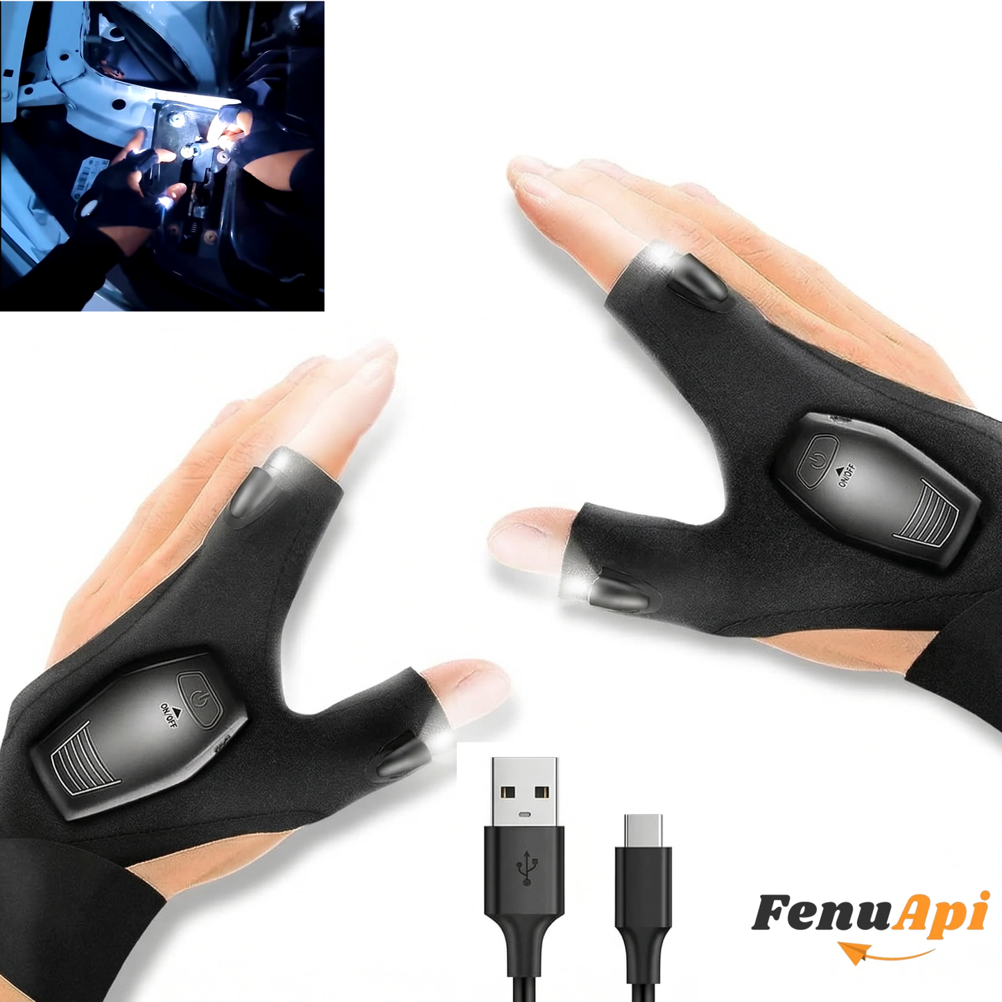 Les Gants LED